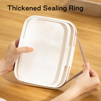 Eco-Friendly Plastic Food Containers One-Click Lid Airtight Kitchen Canisters for Sugar Rice Grain Storage