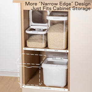 BPA-Free Stackable Kitchen Organizer Plastic Food Storage Box Pop Container with Leak-Proof Sealed and Airtight Lid