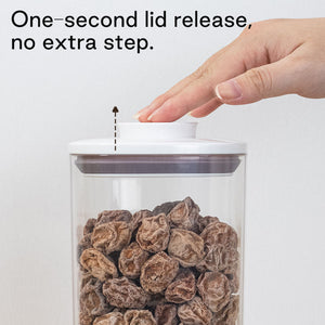 Pop up Plastic Airtight Leakage Proof Vacuum food Storage Jar