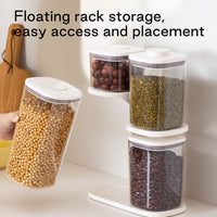Airtight Glass Food Storage Bottle with Lid Sealed Grains Nuts and Kitchen Food Storage Box Container