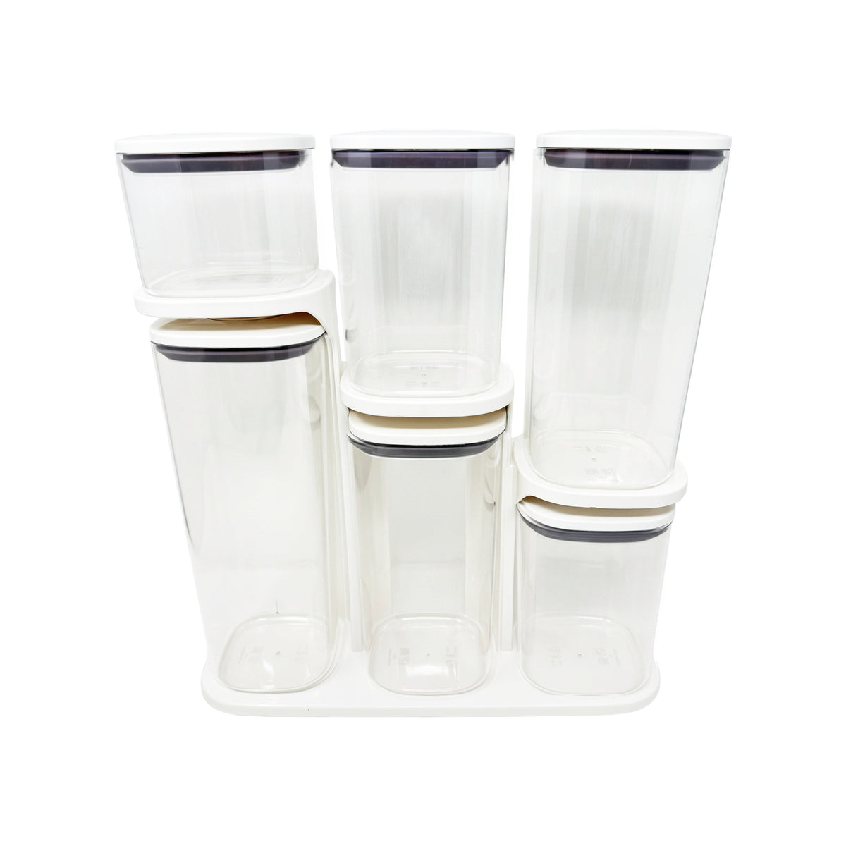 Pop-Top Container set of 6 with Stand
