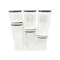Pop-Top Container set of 6 with Stand